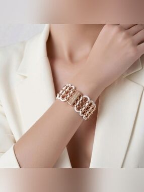 Henri Bendel Rare Essex Wrap Cuff Bracelet NWT